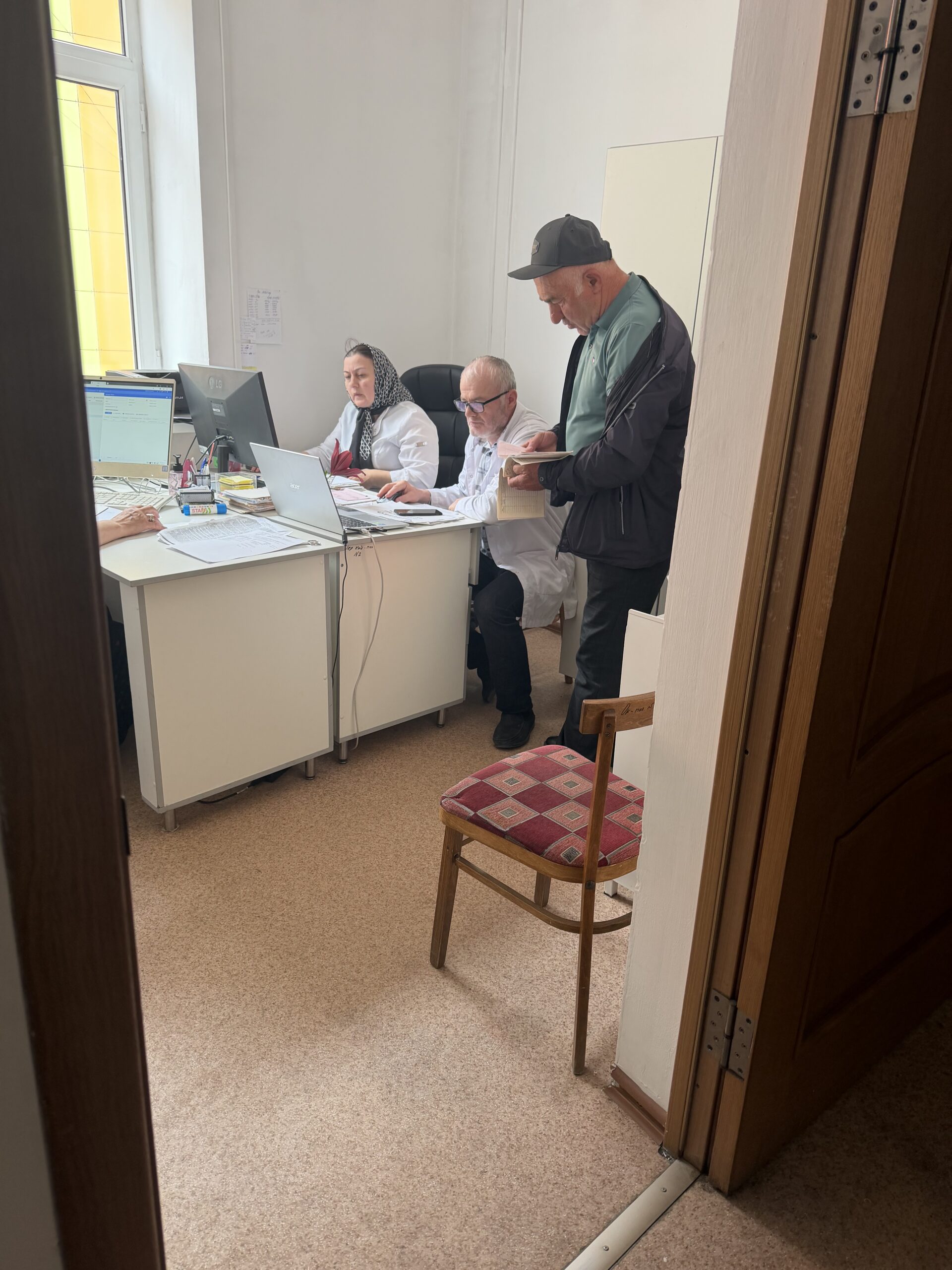 Коллектив УСЗН Тляратинского района прошел плановую диспансеризацию
